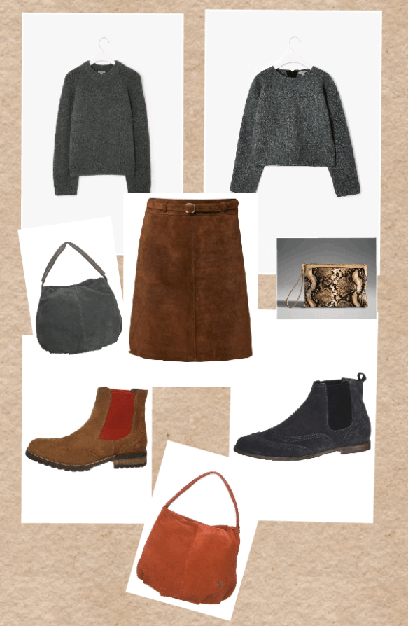 tmp_Collage  brown suede skirt Atelier Gardeur-1913648206