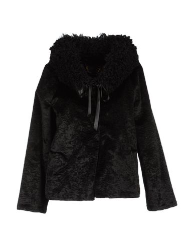 _Black faux fur jacket