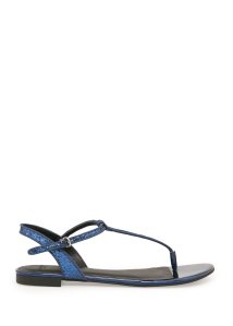 Mango GLITTER T-BAR SANDALS
