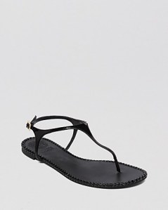 VINCE CAMUTO Flat Thong Sandals - Adrelin black