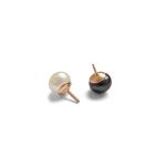 Bijoux Coquette @ Boticca - large-reversible-black-white-pearl-earring