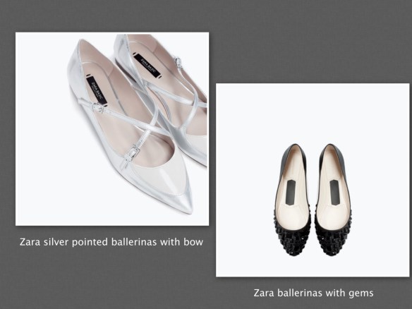 Zara evening ballerinas