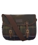 BARBOUR GREEN TARTAN MORAR TARRAS BAG