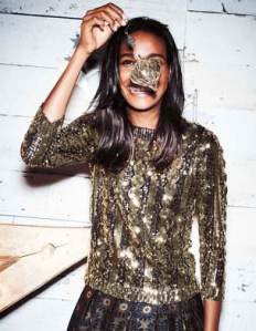 Boden SEQUIN CABLE JUMPER