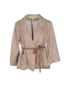 077 Linen Blazer beige