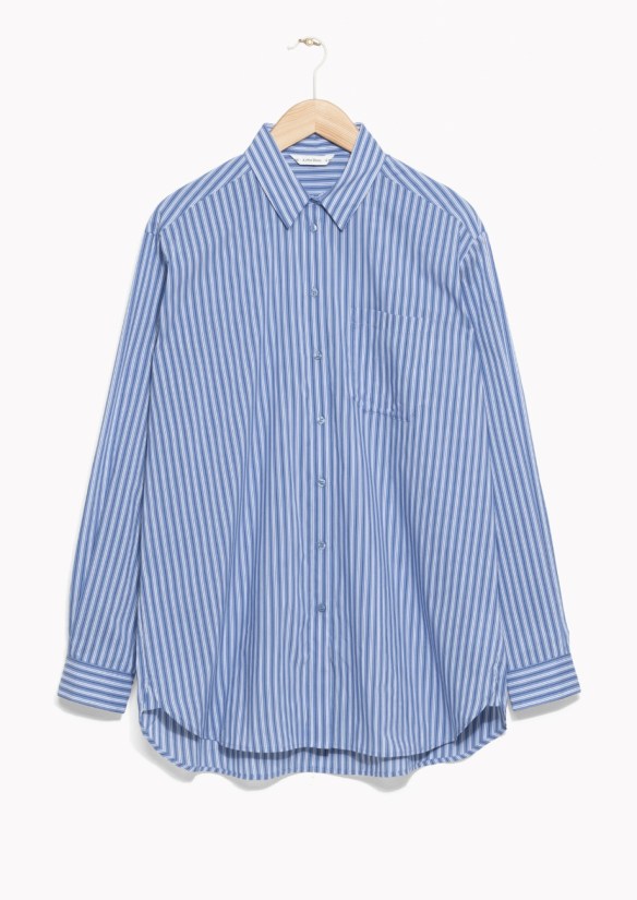 &Other Stories OVERSIZED SHIRT blue