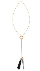 Madewell Raffia Tassel Pendant Necklace