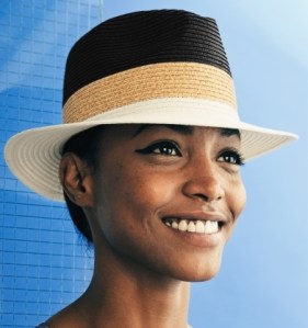 & Other Stories STRAW FEDORA HAT