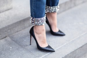 After DRK beaded jeans