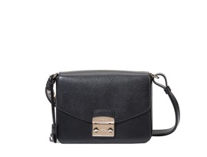 FURLA METROPOLIS SHOULDER BAG ONYX black 