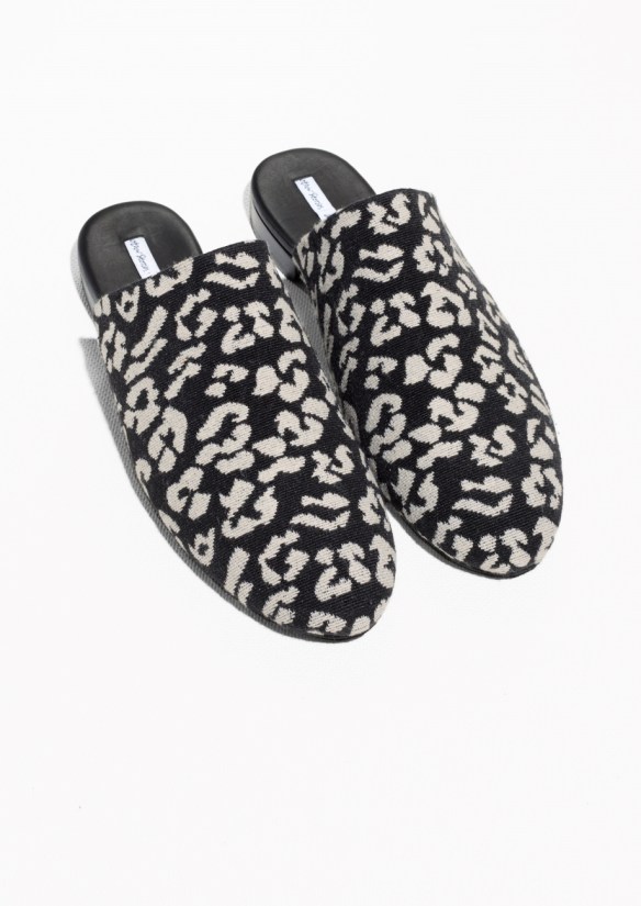 & Other Stories Leo Jacquard Slip-Ins