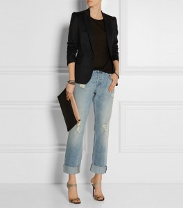 Boyfriend jeans made elegant